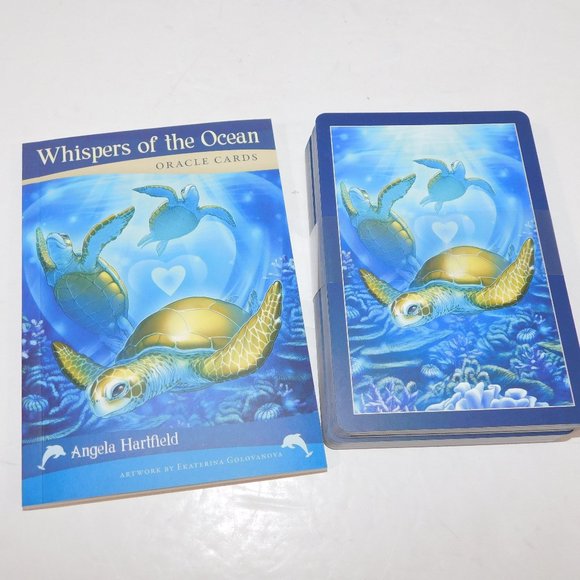 Angela Hartfield Whispers of the Ocean Oracle Cards Tarot  - New - Picture 6 of 7